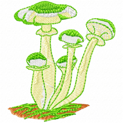 Mushroom Embroidery Design 10 Mushroom Embroidery Design 10